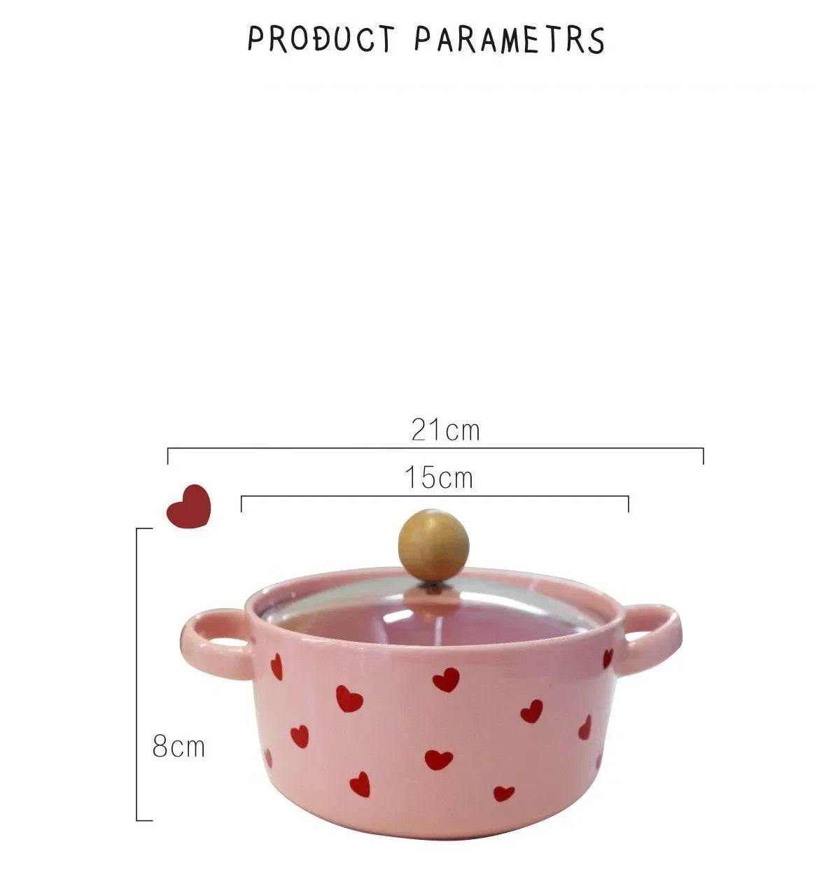 Ace of Hearts Ceramic Red Heart Cutlery and Bowl Set - Just The Fly Way