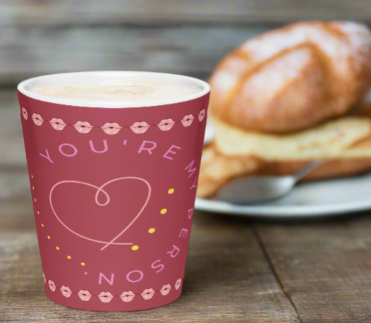 You're My Person: Sweet Red Mug for Love - 12oz for Your Coffee - Just The Fly Way