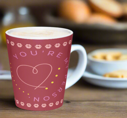 You're My Person: Sweet Red Mug for Love - 12oz for Your Coffee - Just The Fly Way