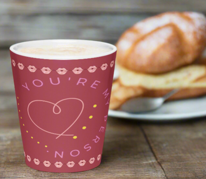 You're My Person: Sweet Red Mug for Love - 12oz for Your Coffee - Just The Fly Way