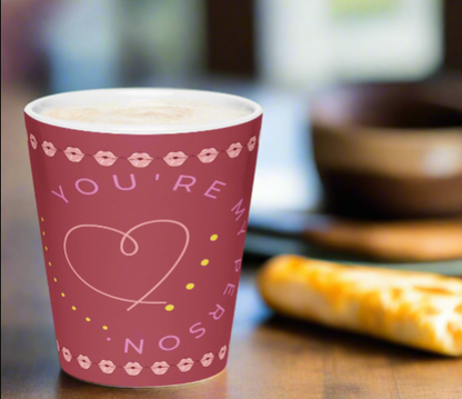 You're My Person: Sweet Red Mug for Love - 12oz for Your Coffee - Just The Fly Way
