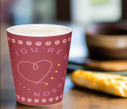 You're My Person: Sweet Red Mug for Love - 12oz for Your Coffee - Just The Fly Way