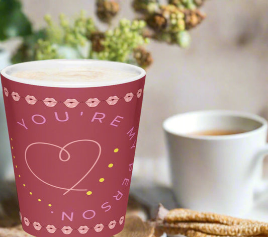 You're My Person: Sweet Red Mug for Love - 12oz for Your Coffee - Just The Fly Way